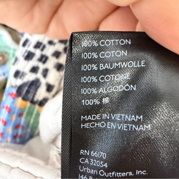 BDG Urban Outfitters Serena Patchwork Corduroy Shacket Jacket Size Small Petite - Picture 8 of 13